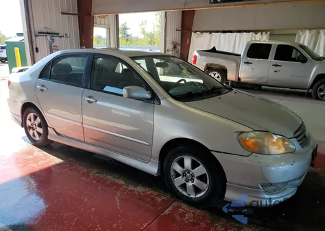 2003 Toyota Corolla Ce из США, поврежденный, VIN 2T1BR32E13C154073